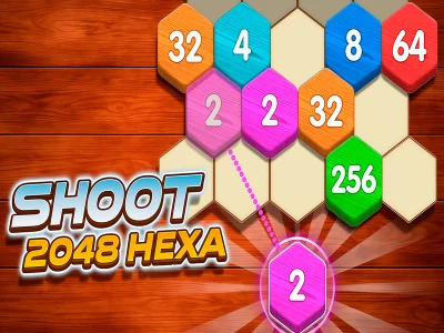 Spil Skyd 2048 Hexa online