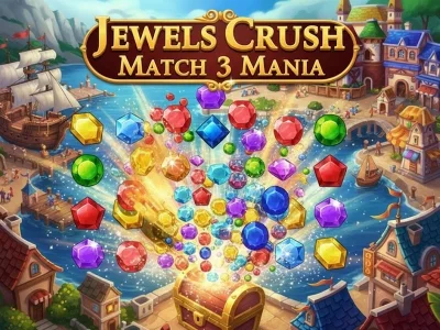 Spil Jewels Crush Match 3 Mania online