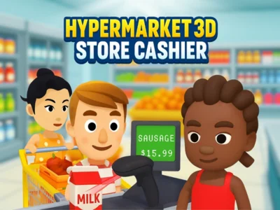 Spil Hypermarked 3D: Butikskasserer online