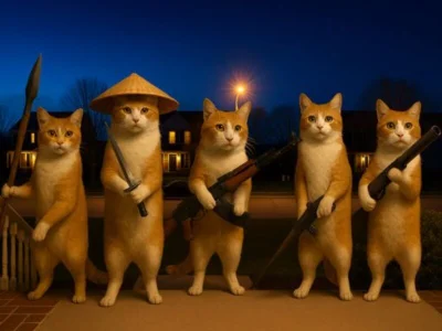 Spil Cat with a Gun Clicker Evolution online