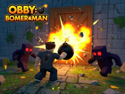 Spil Obby: Bomberman online