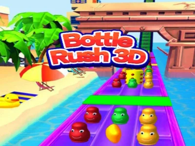 Spil Bottle Rush 3D online