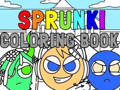 Spil Sprunki malebog online