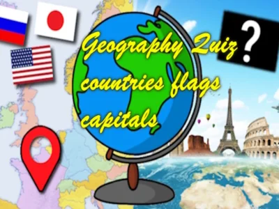 Spil Geografi Quiz lande flager hovedstæder online