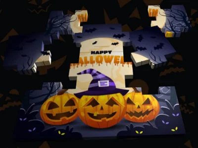 Spil 3D Halloween stiksav online