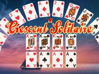 Spil Halvmåne Solitaire online