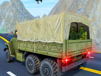Spil Transport Hærens køretøj lastbilkørsel online Spil Transport Hærens køretøj lastbilkørsel online