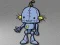 Spil Tegneserie Robot Puslespil online