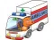 Spil Tegneserie Ambulance Puslespil online