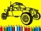 Spil Tilbage til skolen: Rallybil farvebog online