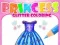 Spil Prinsesse Glitter Farvelægning online