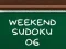 Spil Weekend Sudoku 06 online