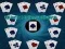 Spil Sort Hul Solitaire online