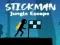 Spil Stickman Jungle Flugt online