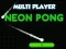 Spil Neon Pong Flerspiller online Spil Neon Pong Flerspiller online