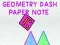 Spil Geometry Dash Papirnote online