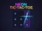 Spil Neon Tic-Tac-Toe online
