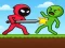 Spil Red Stickman vs Monster School online
