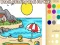 Spil Strandmalebog for børn online