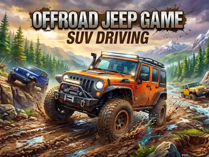 Spil Offroad Jeep Game SUV Driving online