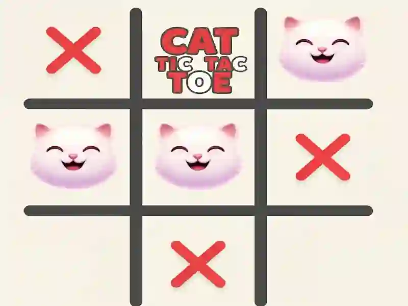 Spil Cat Tic Tac Toe online