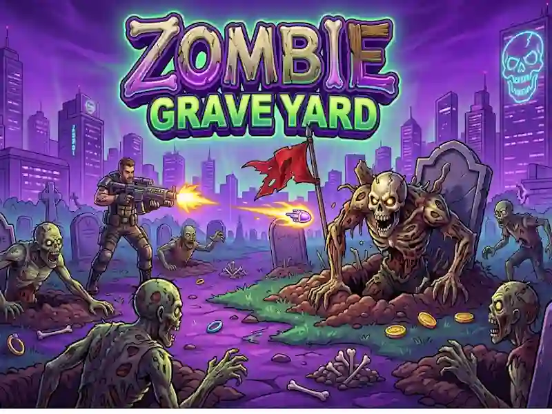 Spil Zombie Grave Yard online