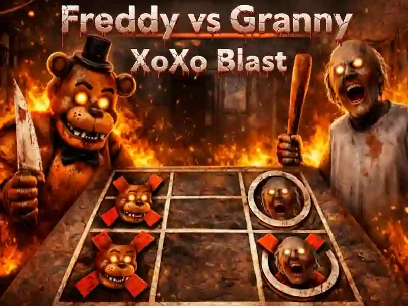 Spil Freddy vs Granny XoXo Blast online