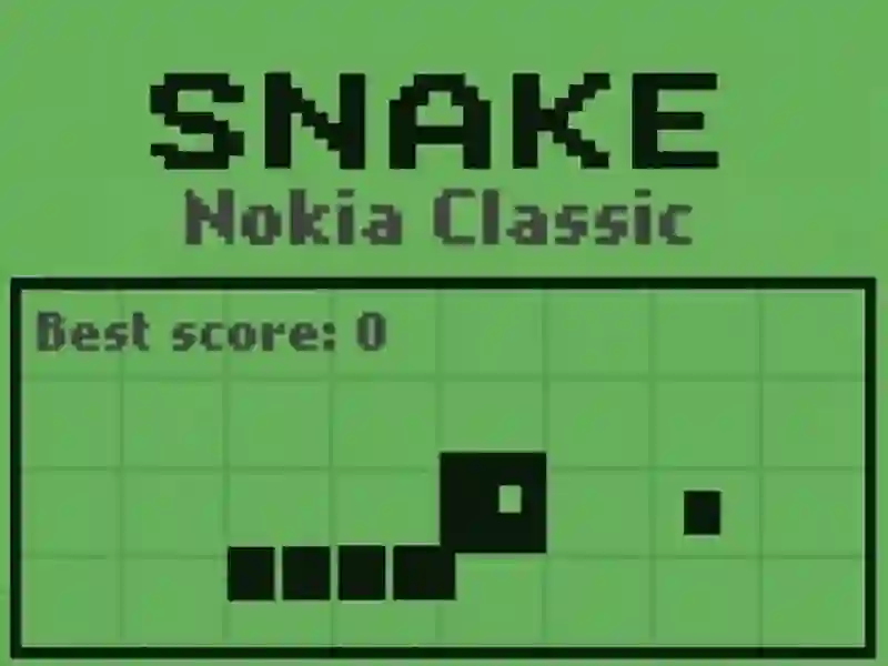 Spil Snake Nokia Classic online