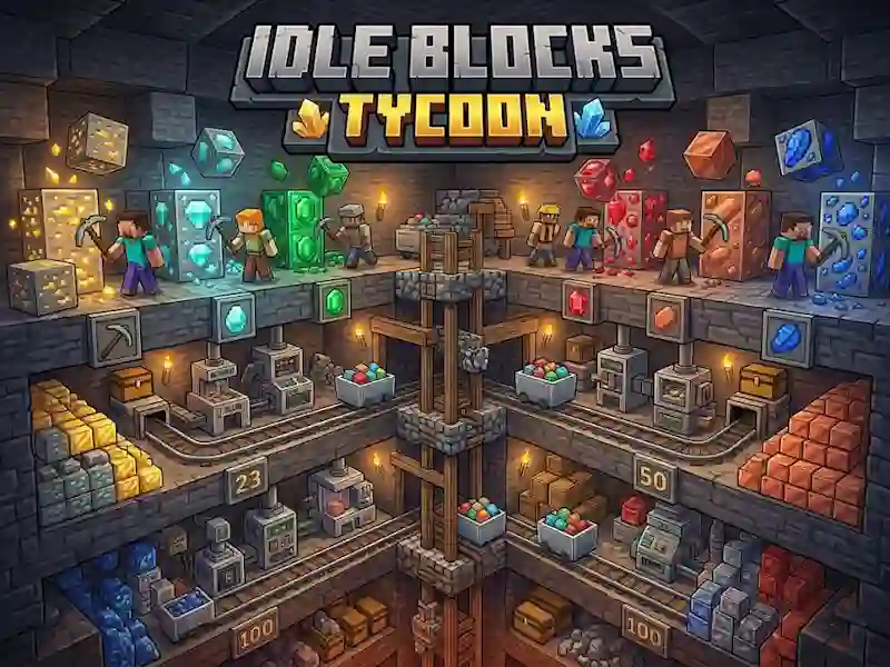 Spil Idle Blocks Tycoon online