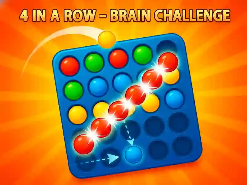 Spil Spil 4 i træk — Brain Challenge online