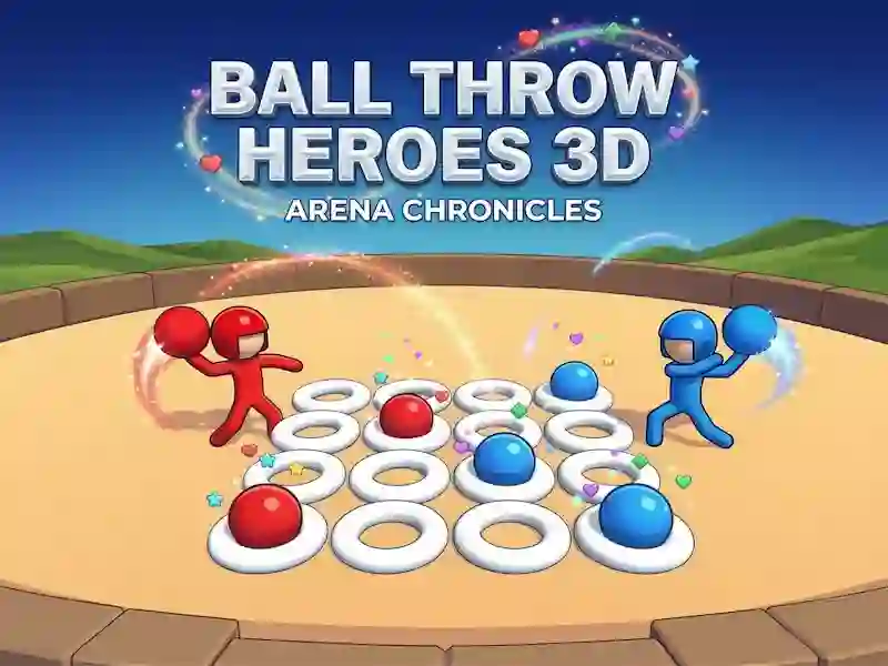Spil Ball Throw Heroes 3D online