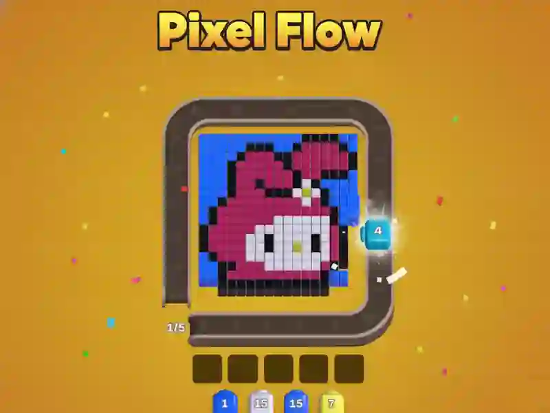 Spil Pixel Flow online