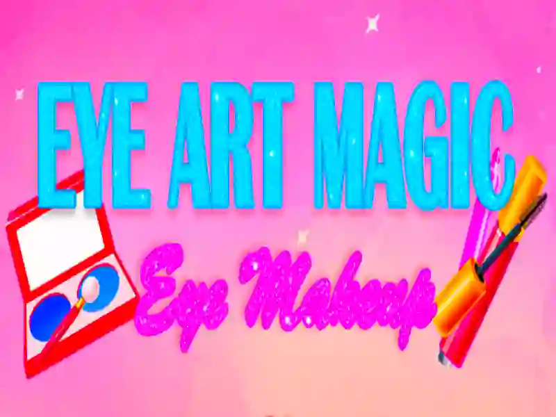 Spil Eye Art Magic Eye Makeup online Spil Eye Art Magic Eye Makeup online