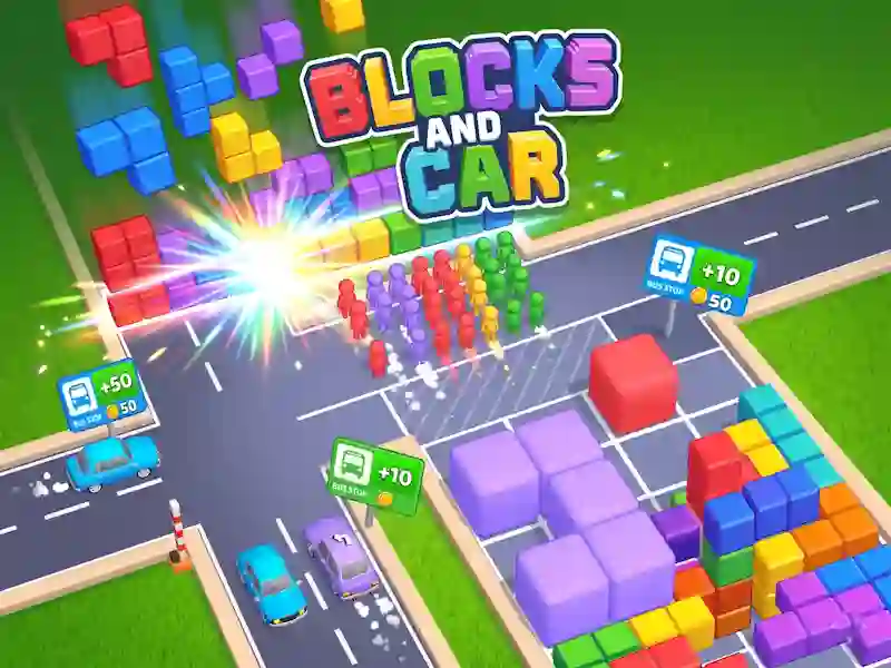Spil Blocks and Car online