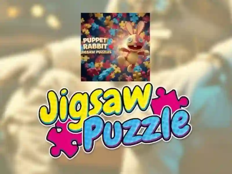 Spil Puppet Rabbit Jigsaw Puslespil online Spil Puppet Rabbit Jigsaw Puslespil online