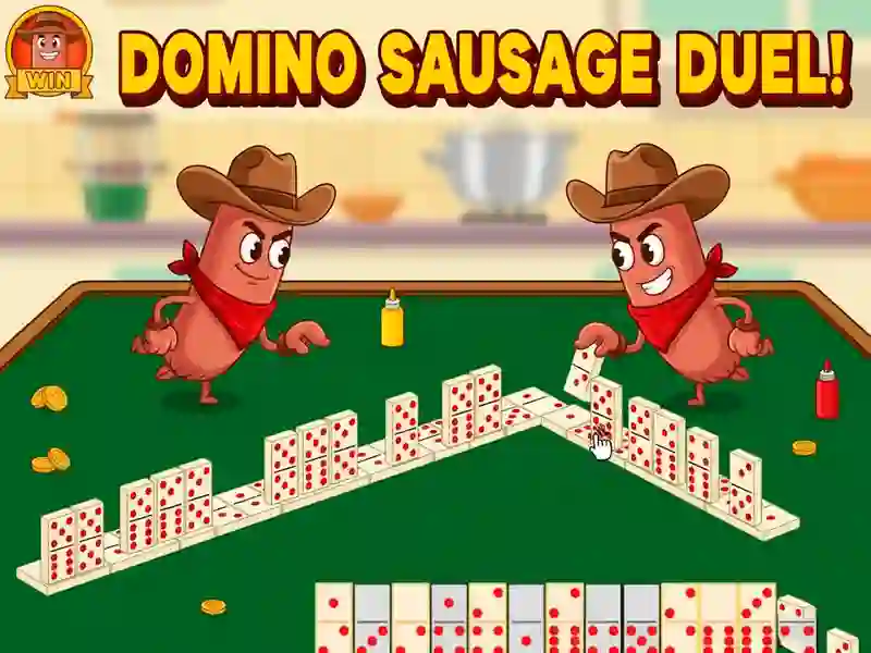 Spil Domino pølseduel online