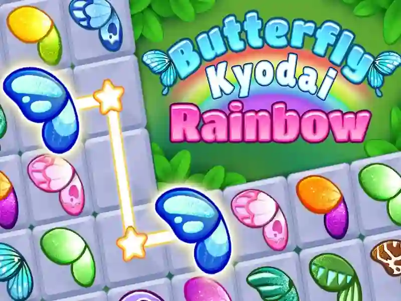 Spil Butterfly Kyodai Rainbow online