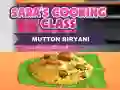 Spil Saras Madlavningsklasse: Lam Biryani online