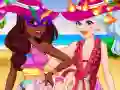 Spil Crystals og Noelles sociale medier eventyr online