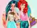 Spil Prinsessernes Garderobeudveksling online Spil Prinsessernes Garderobeudveksling online