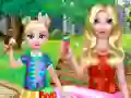 Spil Sommerdag for Mor og Datter online Spil Sommerdag for Mor og Datter online