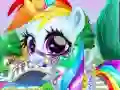 Spil Regnbue Pony Pasning online