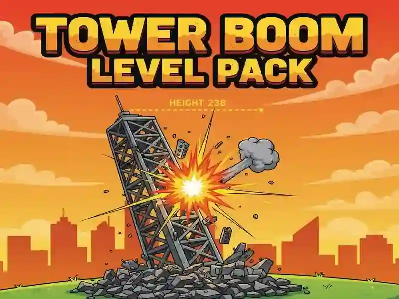 Spil Tower Boom Level Pack online Spil Tower Boom Level Pack online