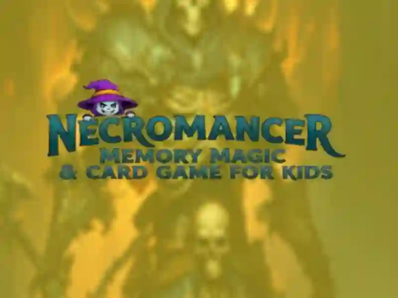 Spil Necromancer Memory Magic & kortspil til børn online