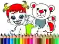 Spil Tilbage til skolen: Babydukke Farvelægning online Spil Tilbage til skolen: Babydukke Farvelægning online