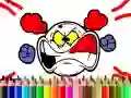 Spil Tilbage til skolen: Emoji Farvelægning online Spil Tilbage til skolen: Emoji Farvelægning online