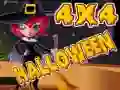 Spil 4X4 Halloween online Spil 4X4 Halloween online