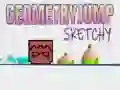 Spil Geometri Hop Skitse online