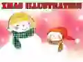 Spil Juleillustration online