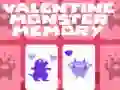 Spil Valentins Monster Hukommelse online Spil Valentins Monster Hukommelse online